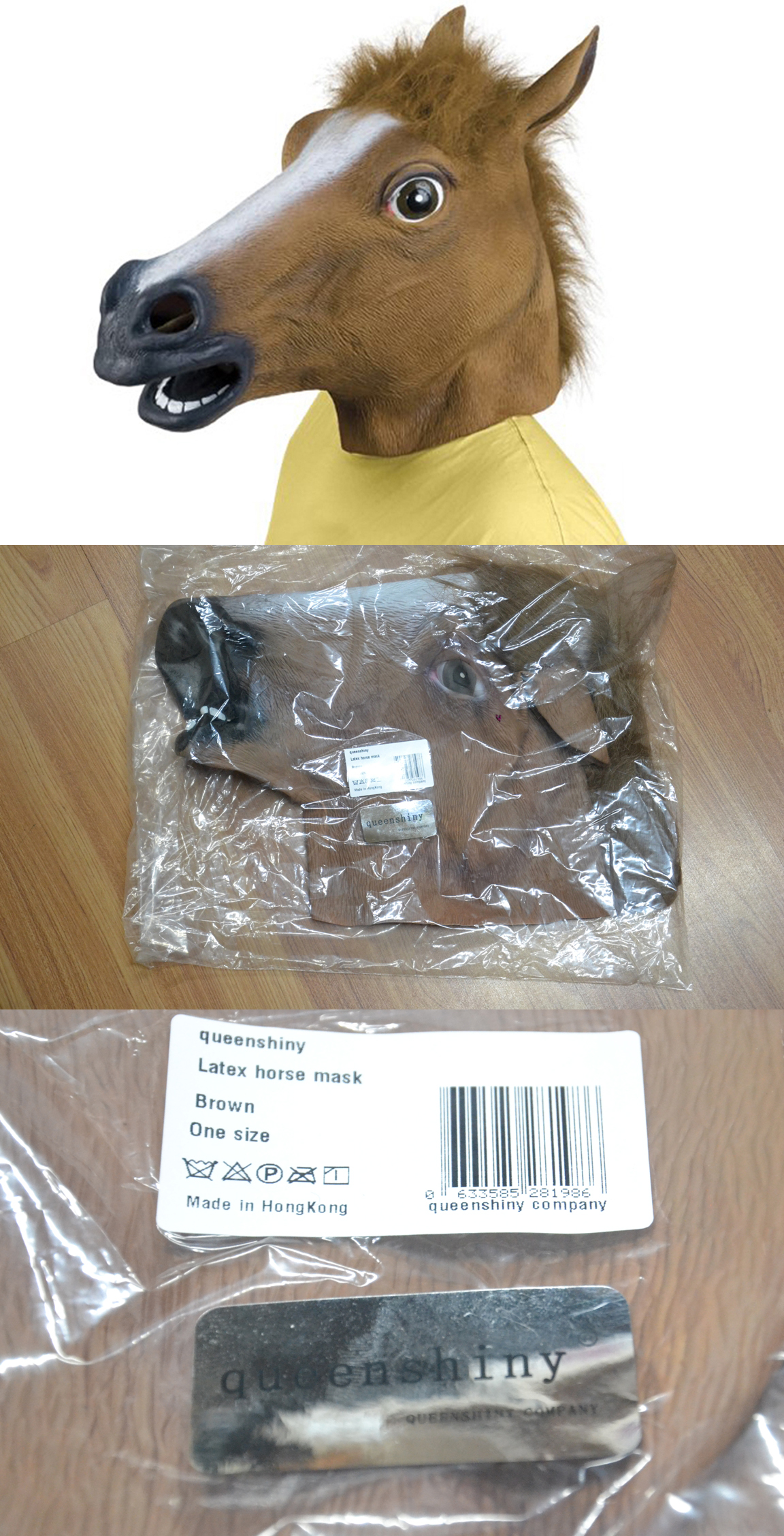 Queenshiny Latex horse mask Queenshiny Latex horse mask